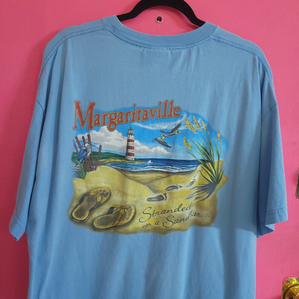2002 Vintage y2k Margaritaville XL jimmy buffett parrothead Grand Turk BWI